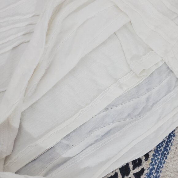 XXI White Bodycon Textured Dress- S - Picture 10 of 16